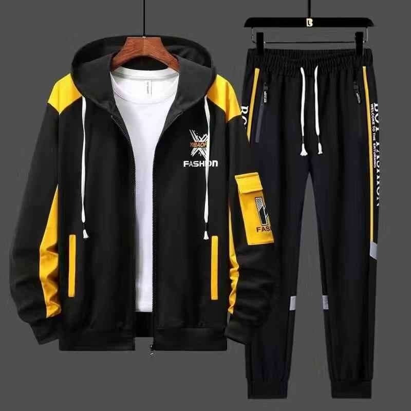 Stylish Export design Hoodie with pant Set for man (24880)